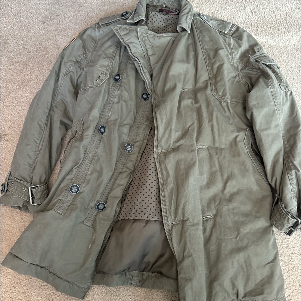 Men’s hunter green color Levi’s coat